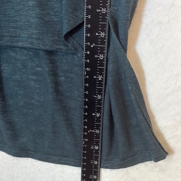 Banana Republic Green Relaxed Muscle Tee Sleeveless Small - Picture 4 of 7